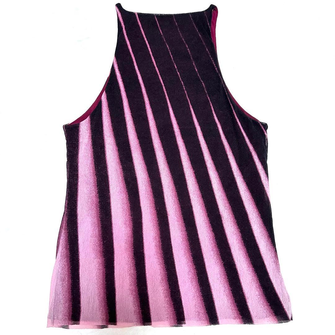 レア 90's VIVIENNE TAM 総柄グラデーショントップス