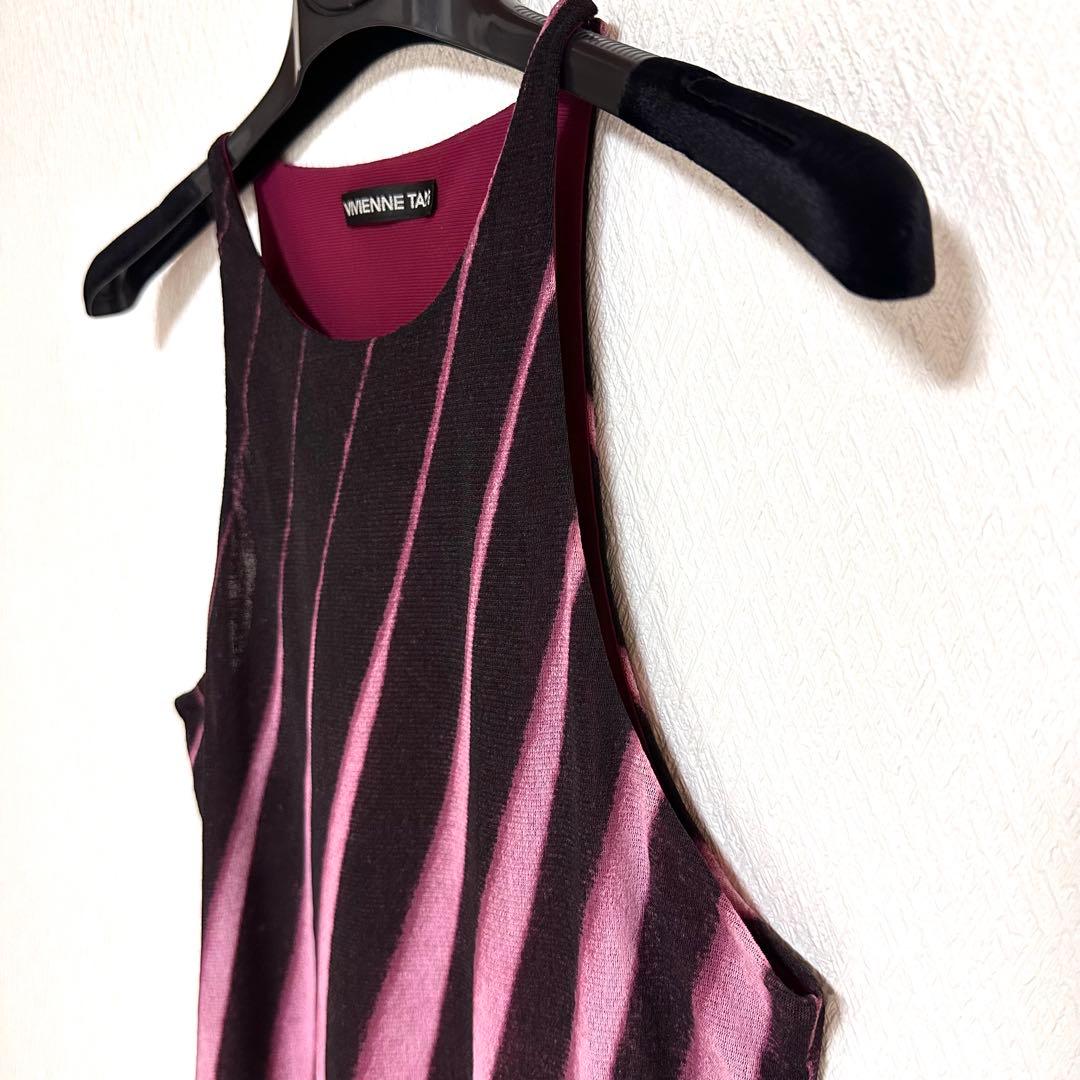 レア 90's VIVIENNE TAM 総柄グラデーショントップス