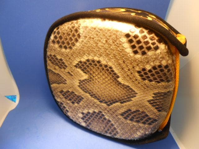 新品未使用(送料無料)盛嶋風チーガ(木製)を蛇皮強化チーガへ