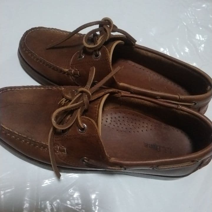 L LBean 本革 デッキシューズ 値下げ不可 本日限り！