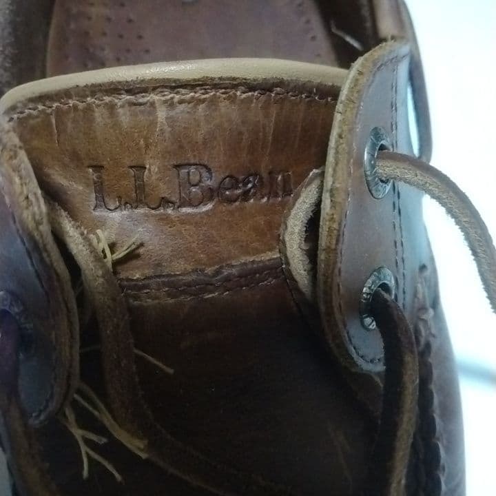 L LBean 本革 デッキシューズ 値下げ不可 本日限り！