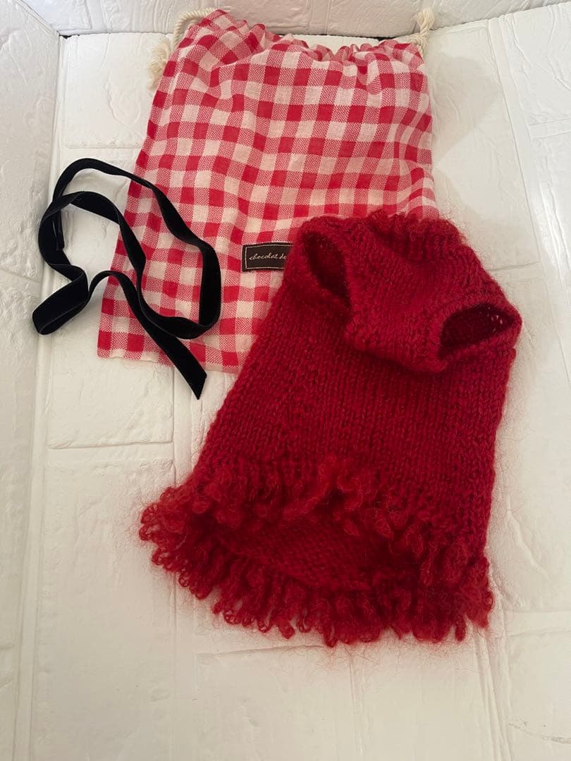 アトリエgg グランマ手編みニットワンピース サイズ18