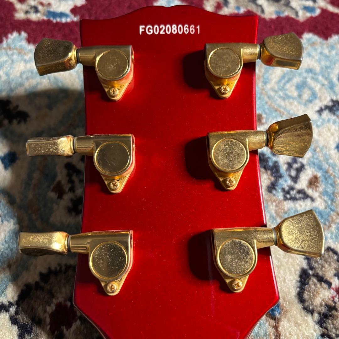 レアカラー　BURNY バーニー　レスポールカスタム　ヴィンテージ　真紅