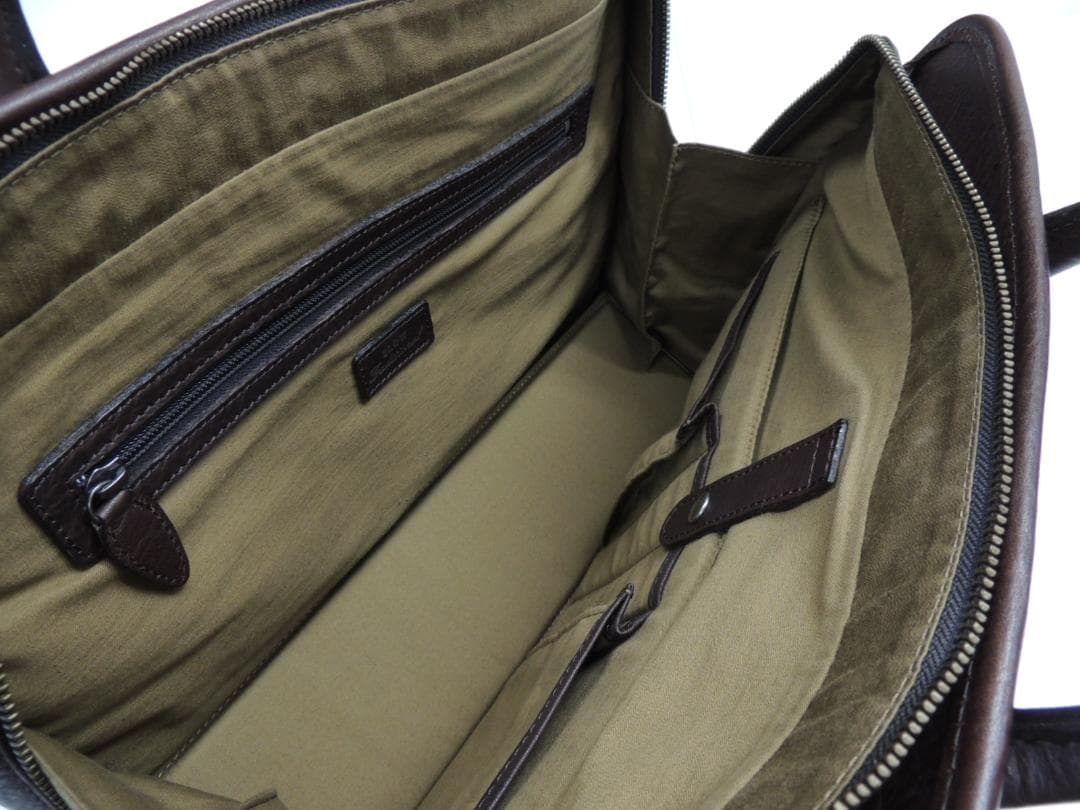定価55000円SLOW TRADITIONALボーノ レザー ブリーフケース