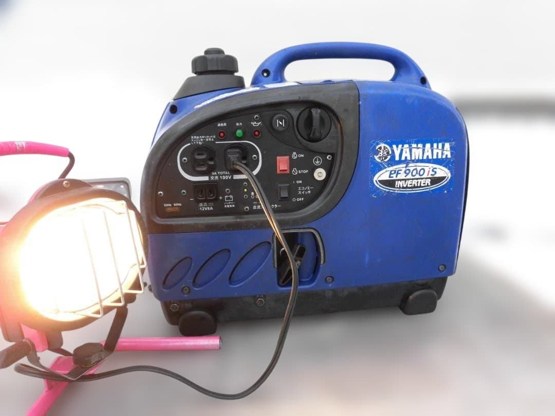 送料無料・・・インバーター発電機 YAMAHA EF900is