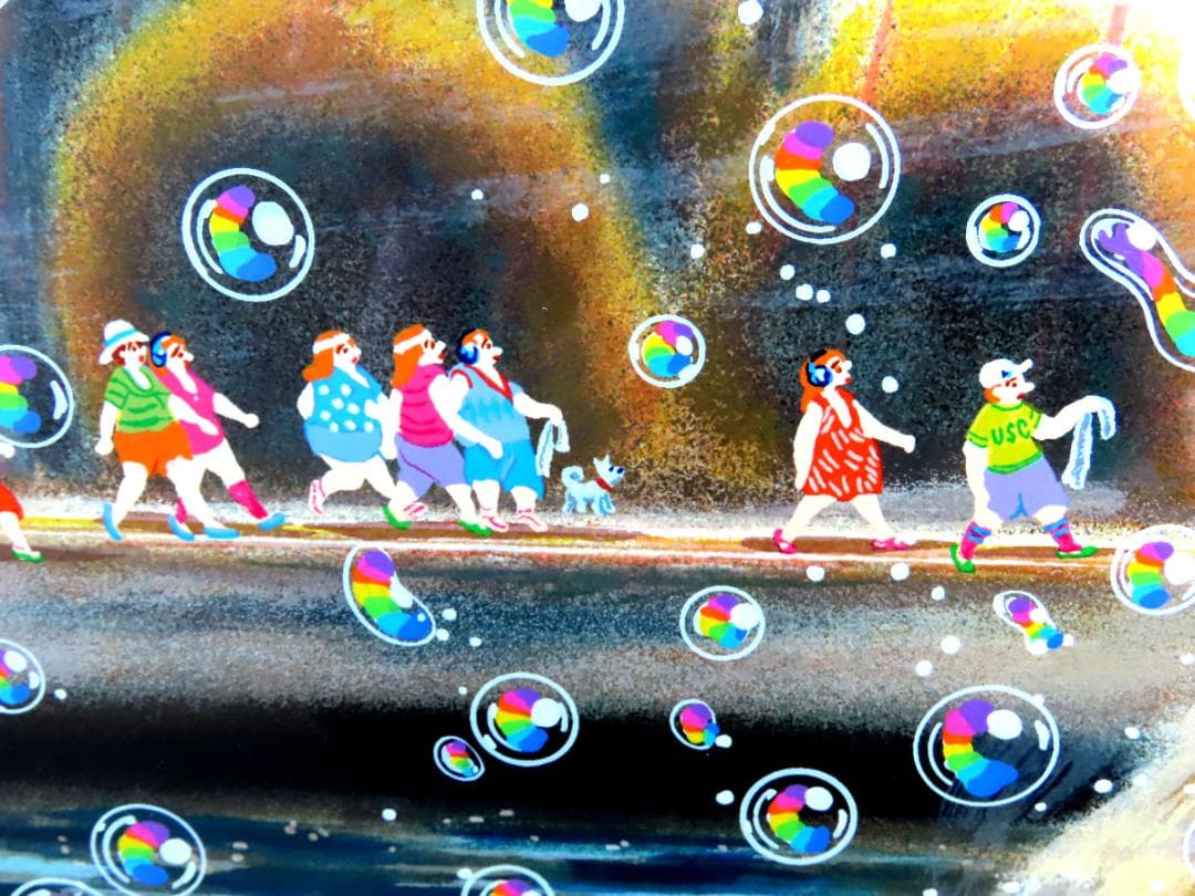 【ヒロ・ヤマガタ】　晩秋　シルクスクリーンシート　山形博導　額装可