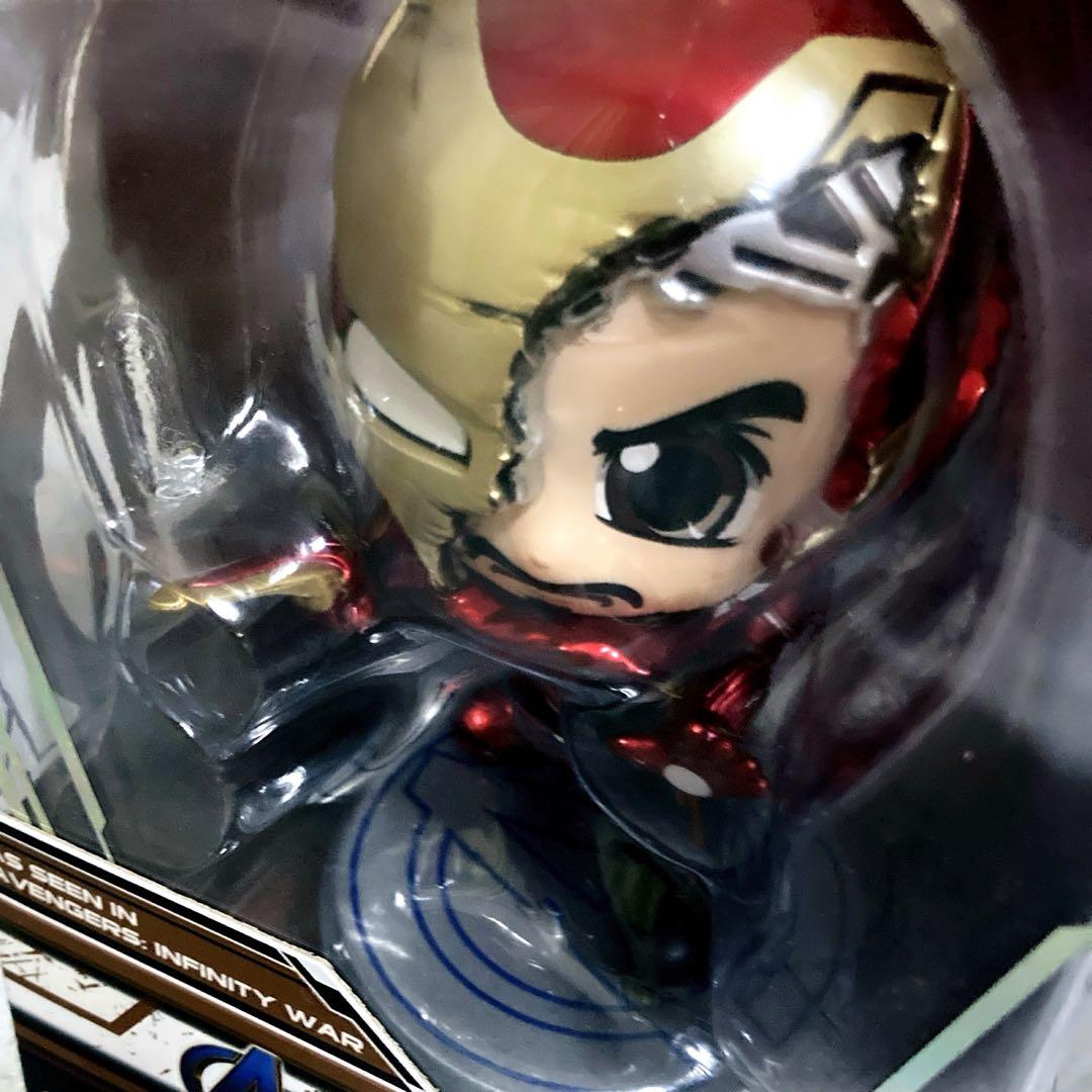 未開封 ホットトイズ コスベイビー アイアンマン 3点 マーベル キーチェーン