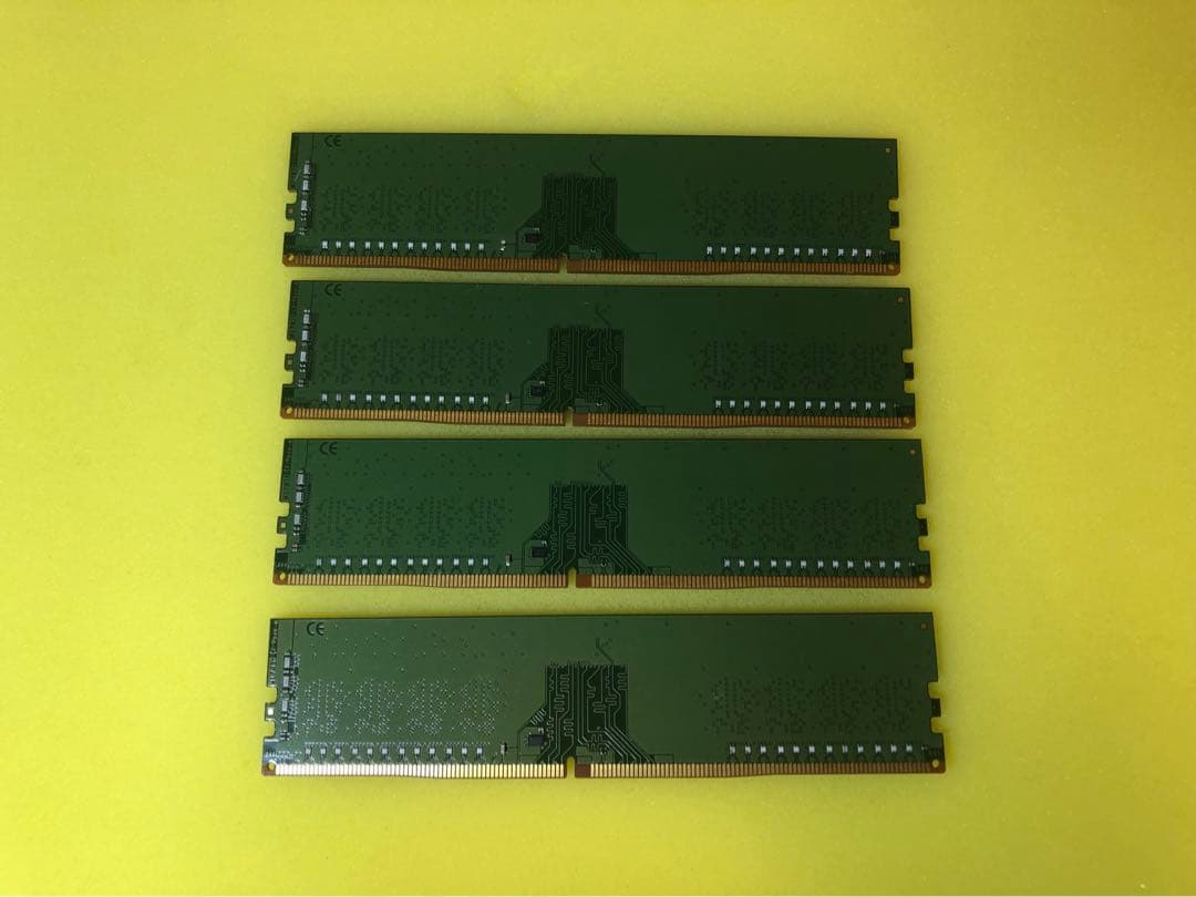 週末割引【中古品/テスト済】DDR4-2400T 8GB 4枚 32GB