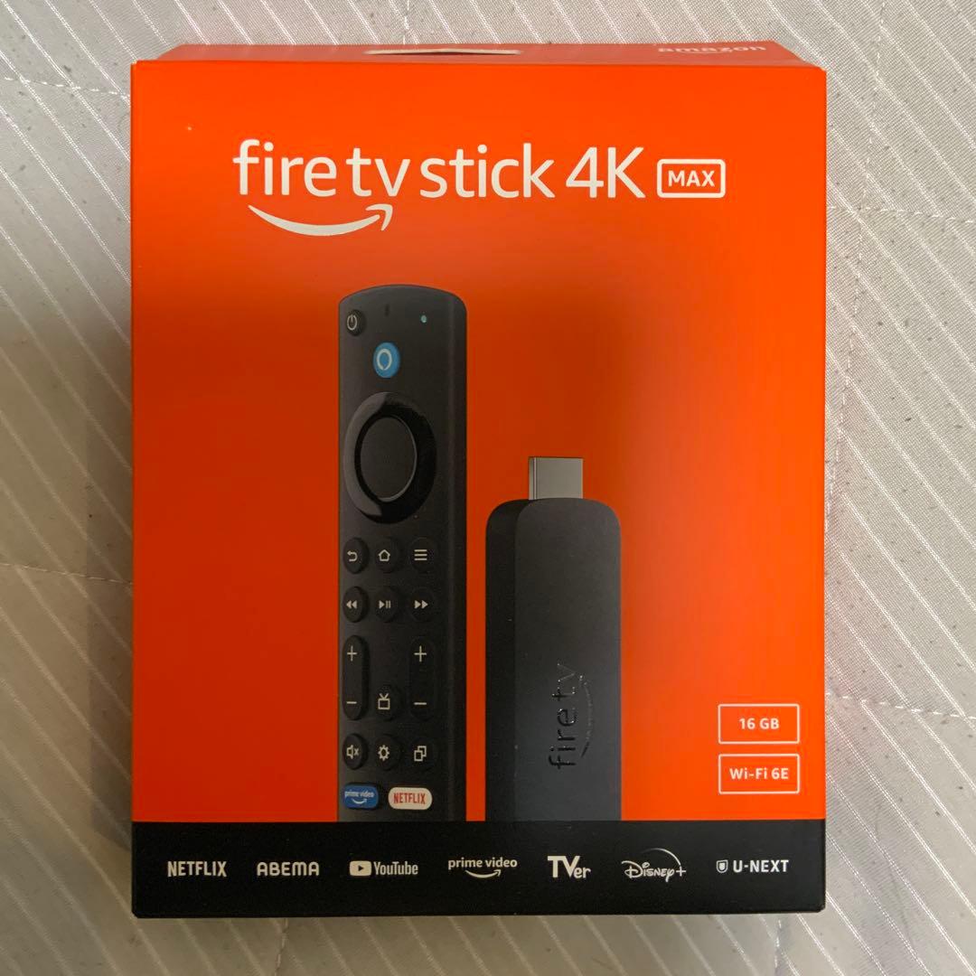 未開封　fire stick 4k ＭＡＸ