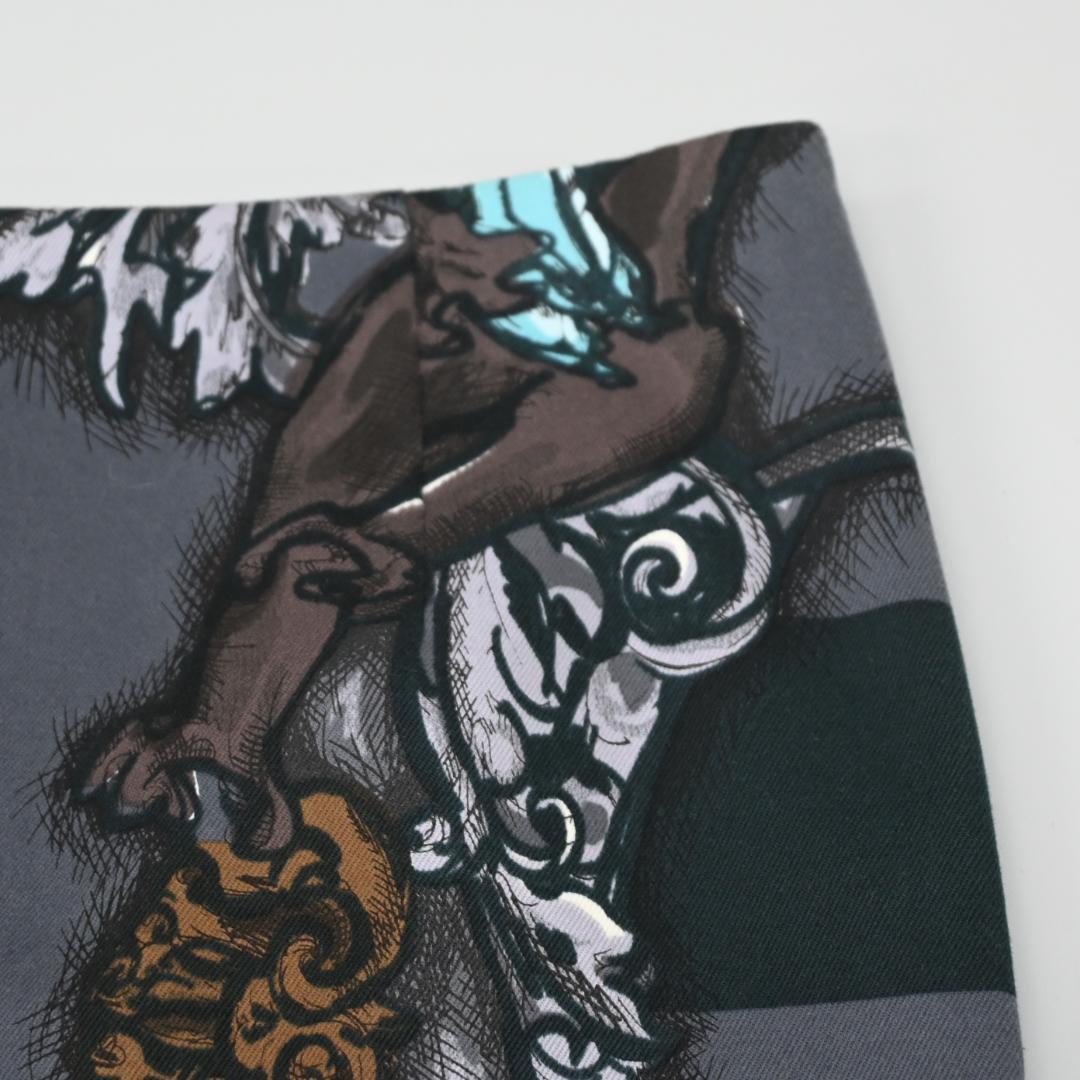 ■ 47317★年 PRADA プラダ スカート フルーツ柄 タイト