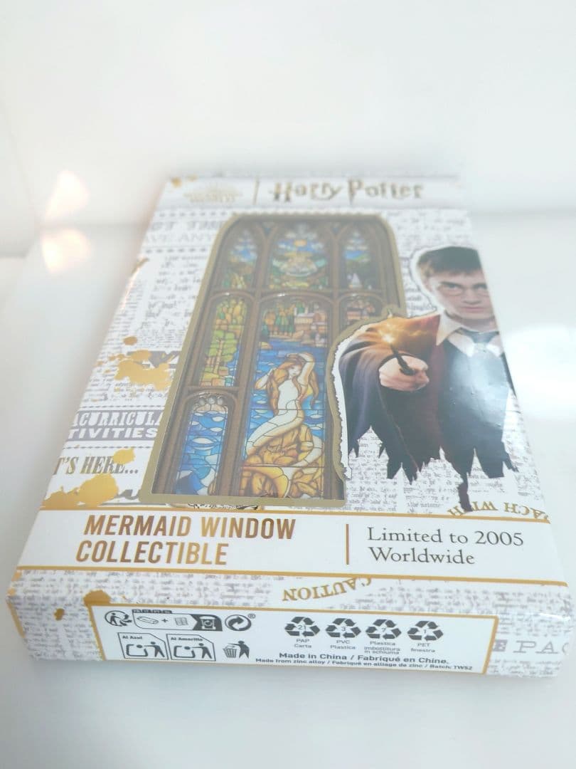 ハリー・ポッター 監督生の浴室 ステンドグラス 金属 インゴット