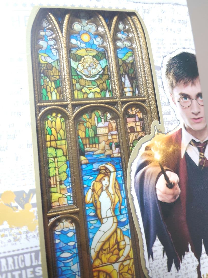 ハリー・ポッター 監督生の浴室 ステンドグラス 金属 インゴット