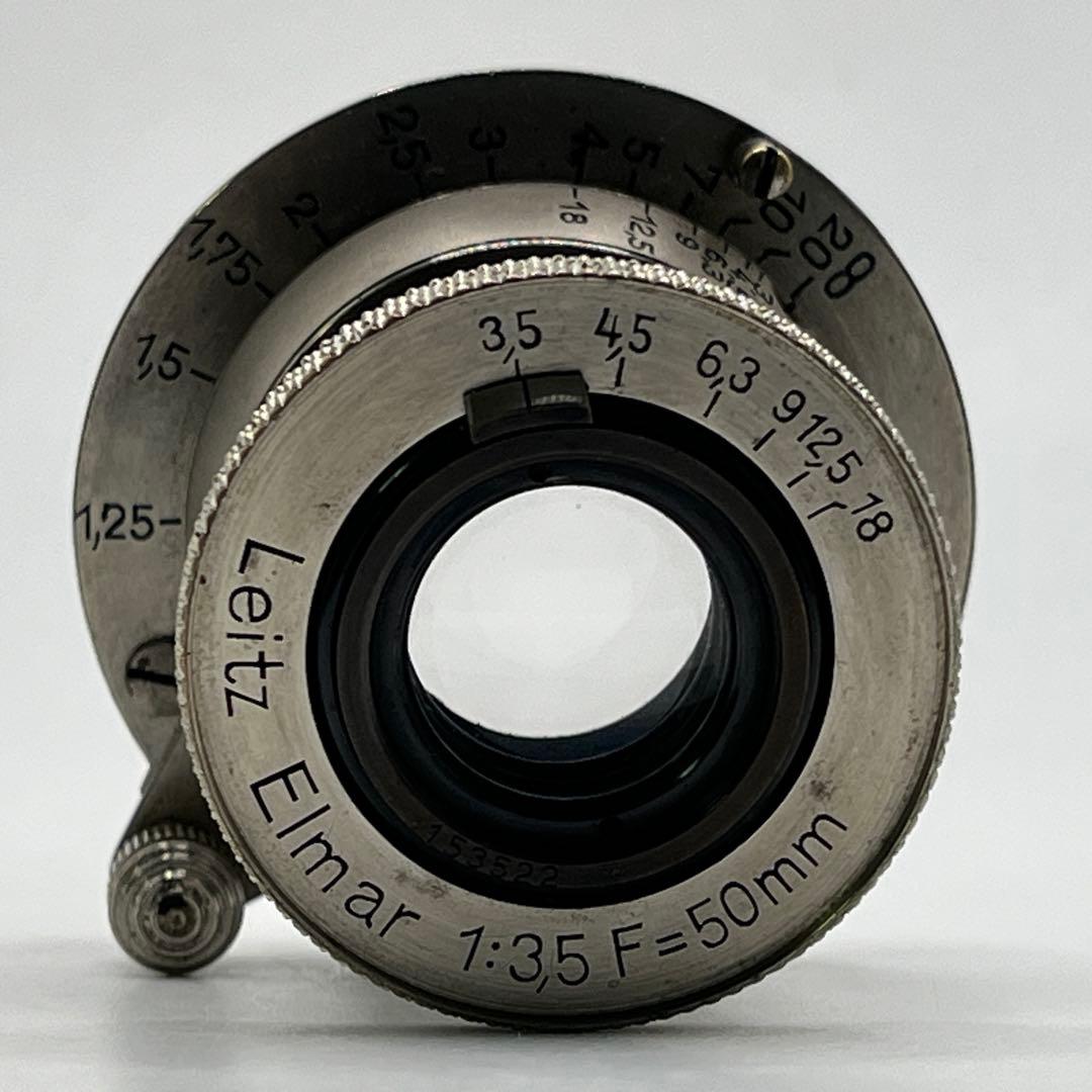 Leitz Elmar 5cm f3.5 ニッケルエルマー 50mm Lマウント