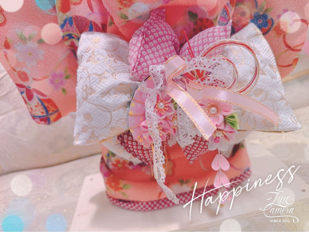 B411.pon2pan2☆オーダー☆犬お着物☆2ウェイお着物☆犬お引きずり着物