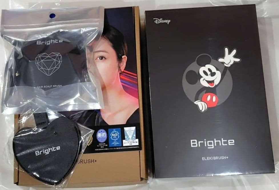 未開封　Brighte ELEKI BRUSH+ 限定ミッキーセット ブラック
