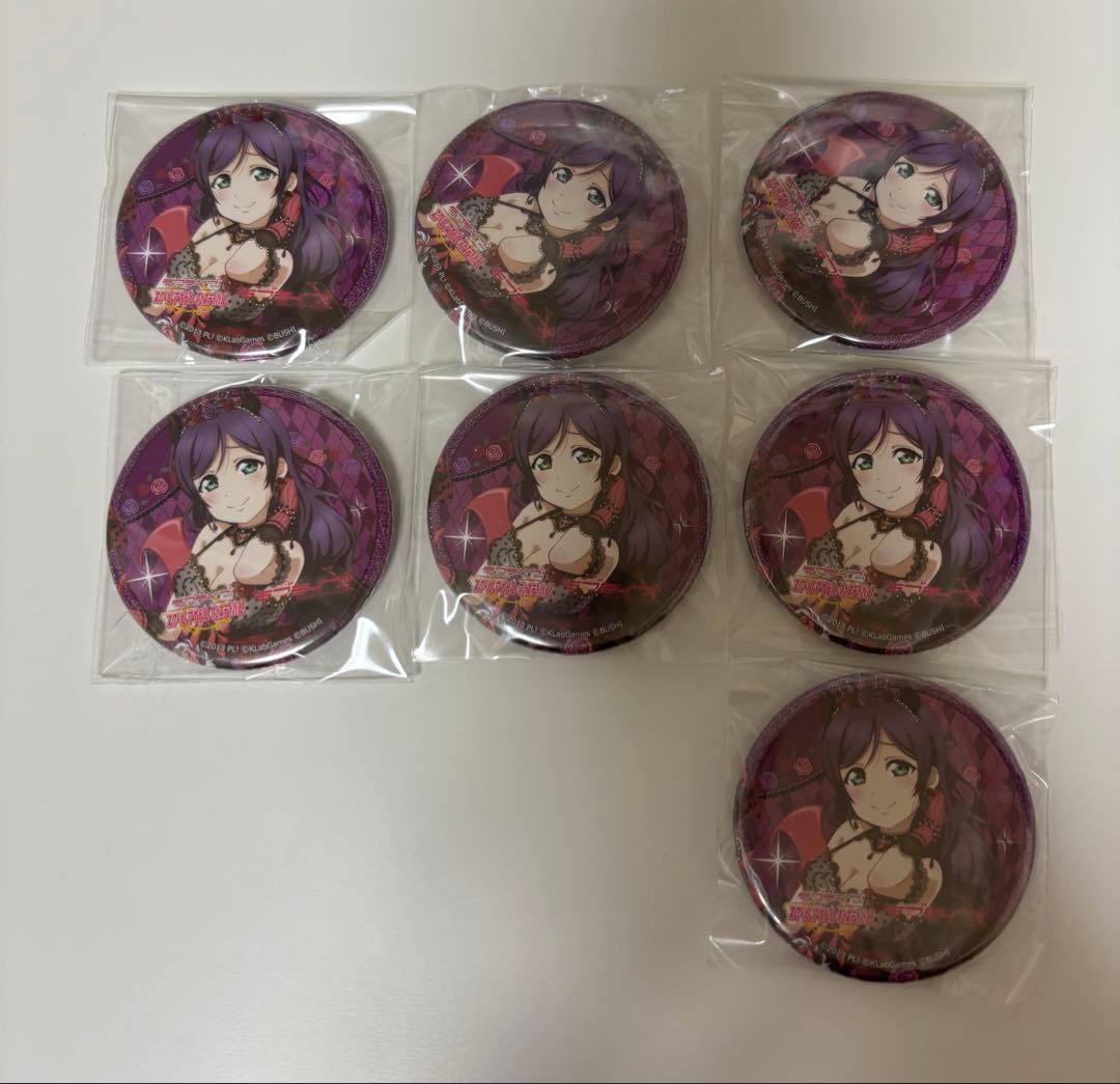 ラブライブ！ 東條希 小悪魔編 缶バッジ 7点