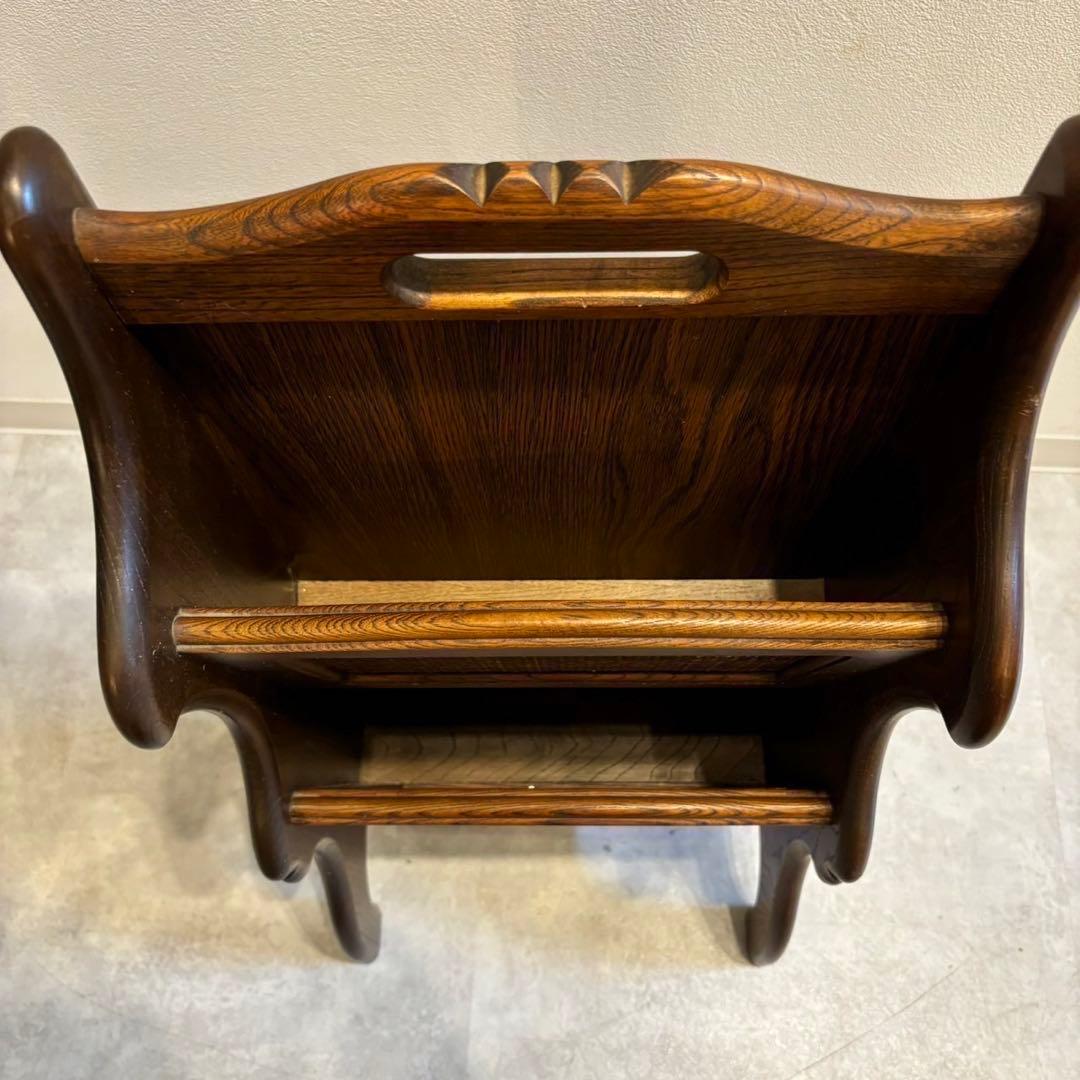 カリモク　マガジンラック