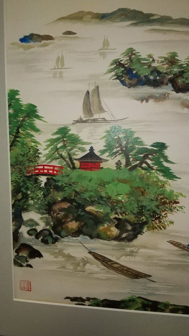 日本画水彩画⑭