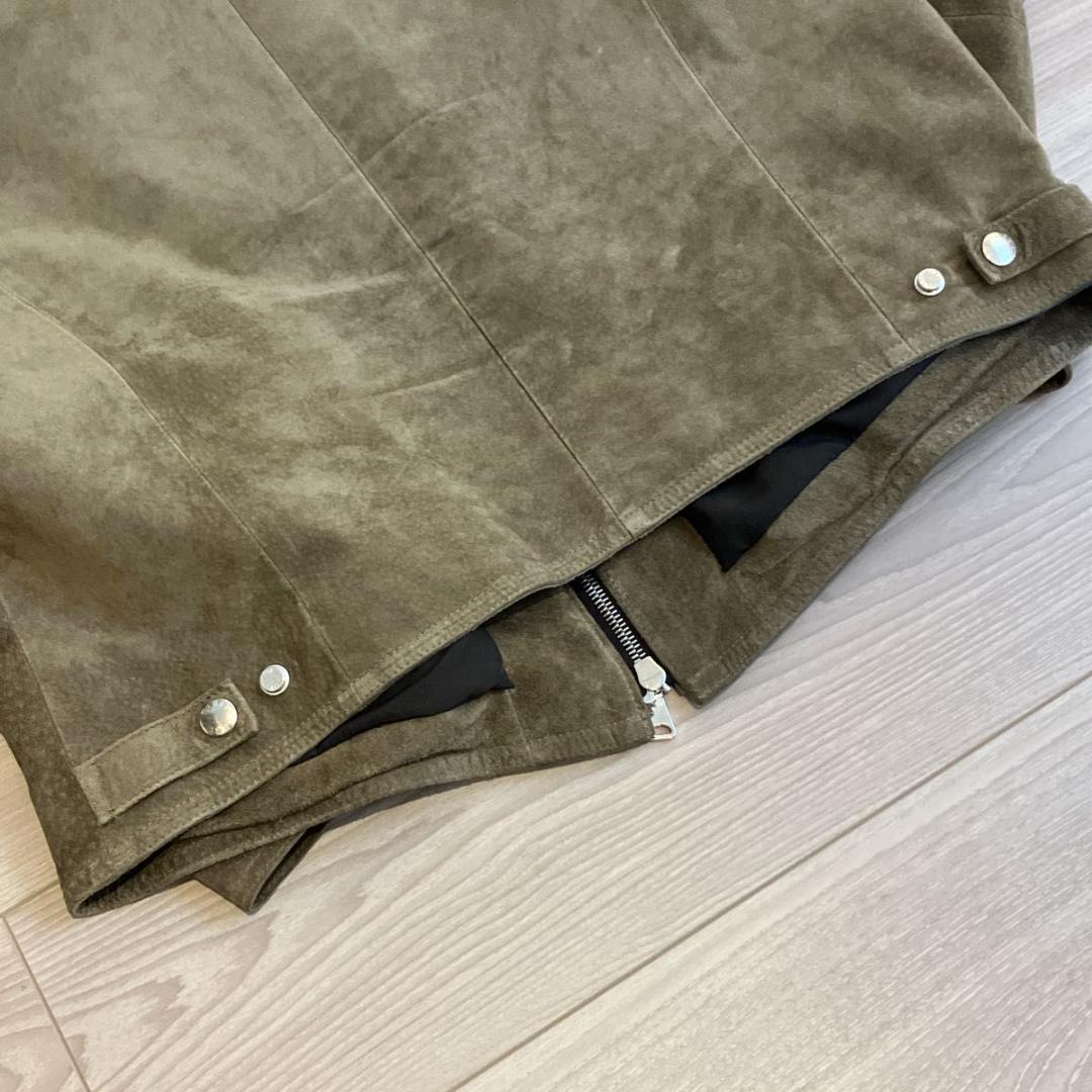 EMMETI H UOMO 干場義雅 別注 スエード ライダース