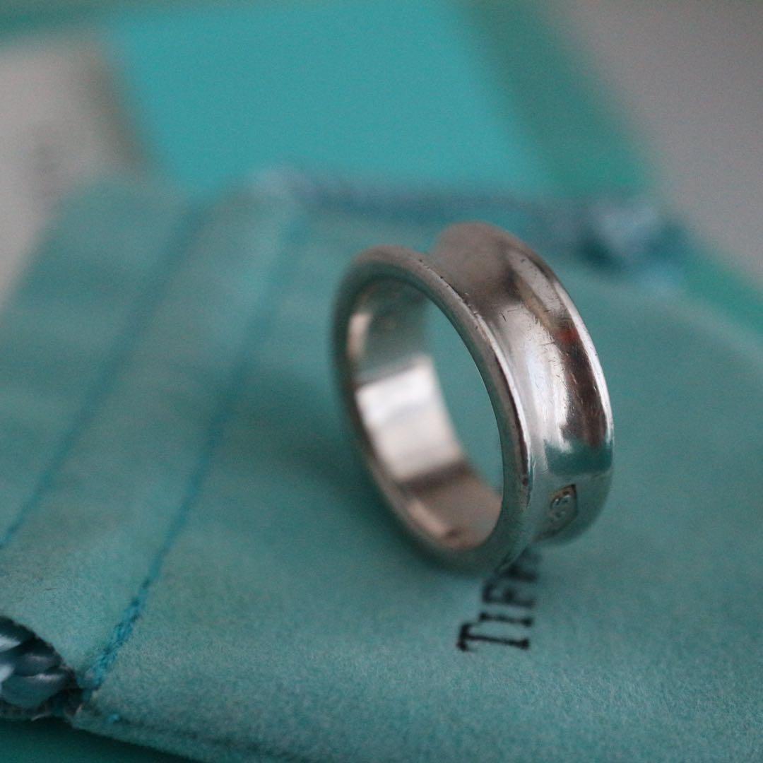 箱袋有り✨美品✨9号Tiffany1837シルバー925リングティファニー