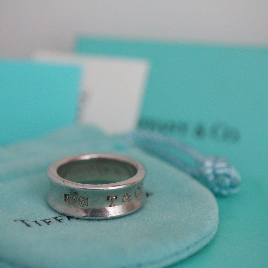 箱袋有り✨美品✨9号Tiffany1837シルバー925リングティファニー