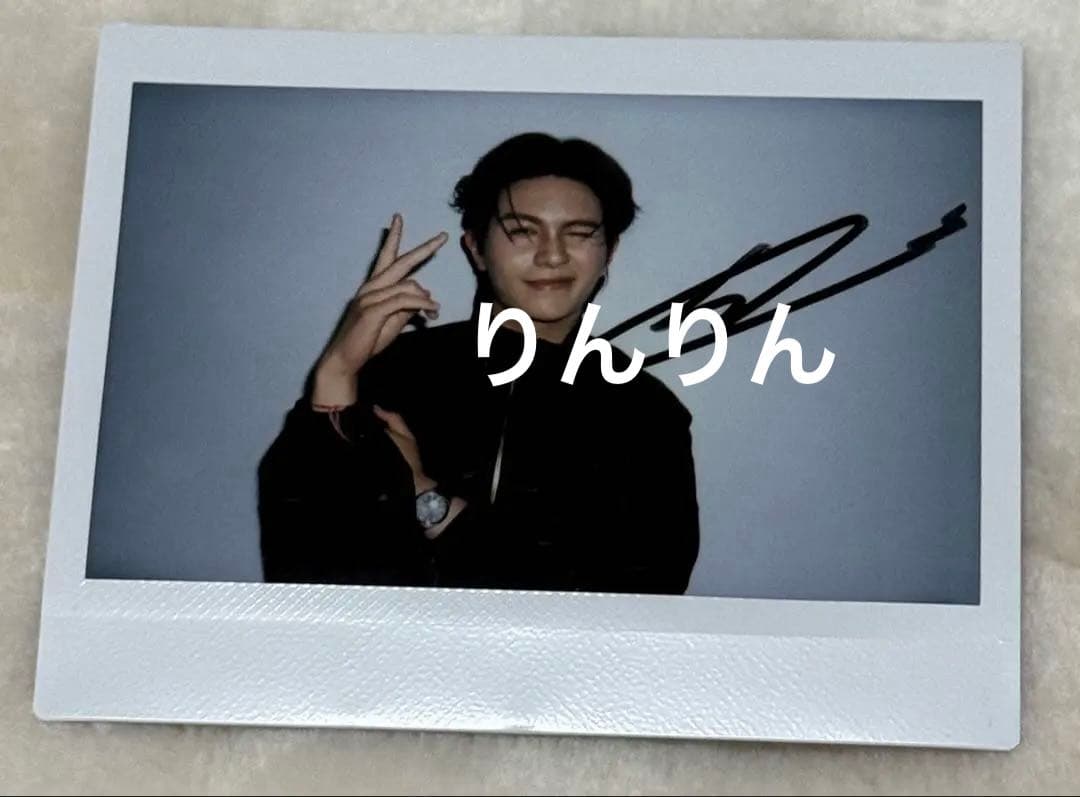 William チェキ polaroid 直筆サイン入り