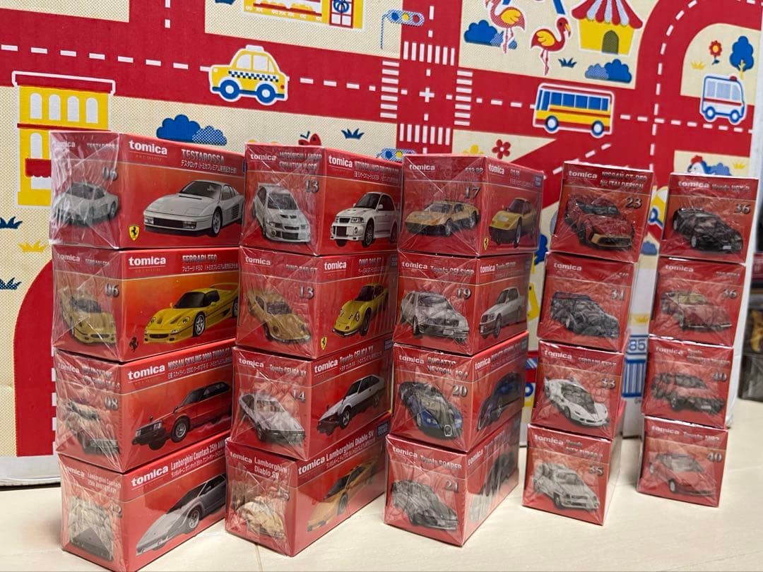 トミカ プレミアム 20台まとめ売り