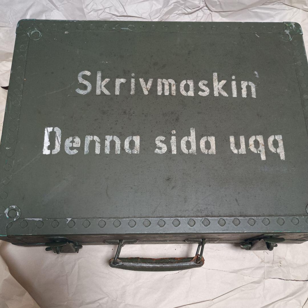 スウェーデン軍　タイプライター