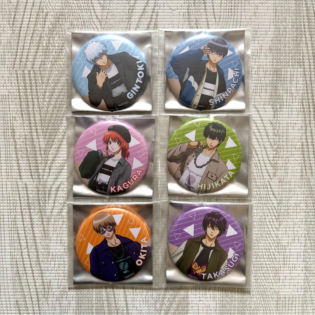銀魂 スイパラ 缶バッジ コンプセット