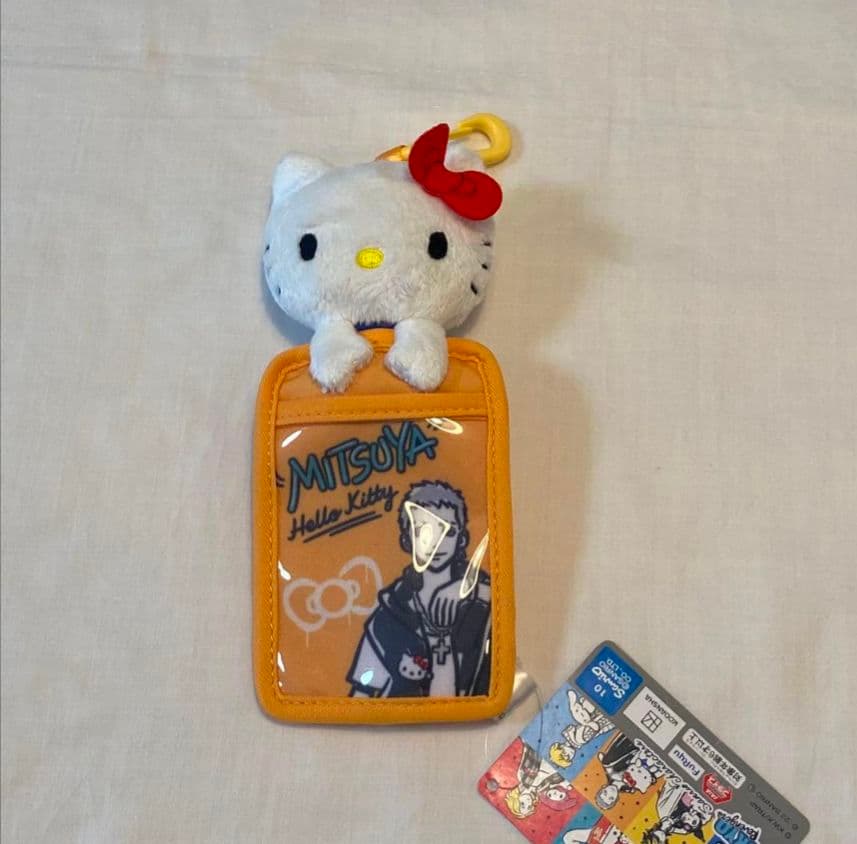 ハローキティ　サンリオデザイナー展　空き缶　キティークッキー缶　おまけ付　ケース