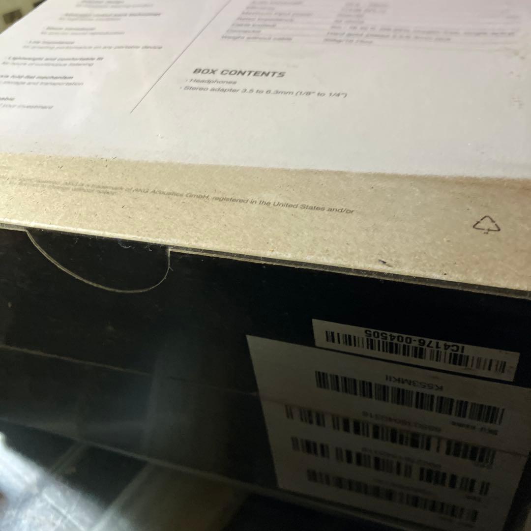 k*u様 AKG K553 MKII クローズドバックヘッドフォン