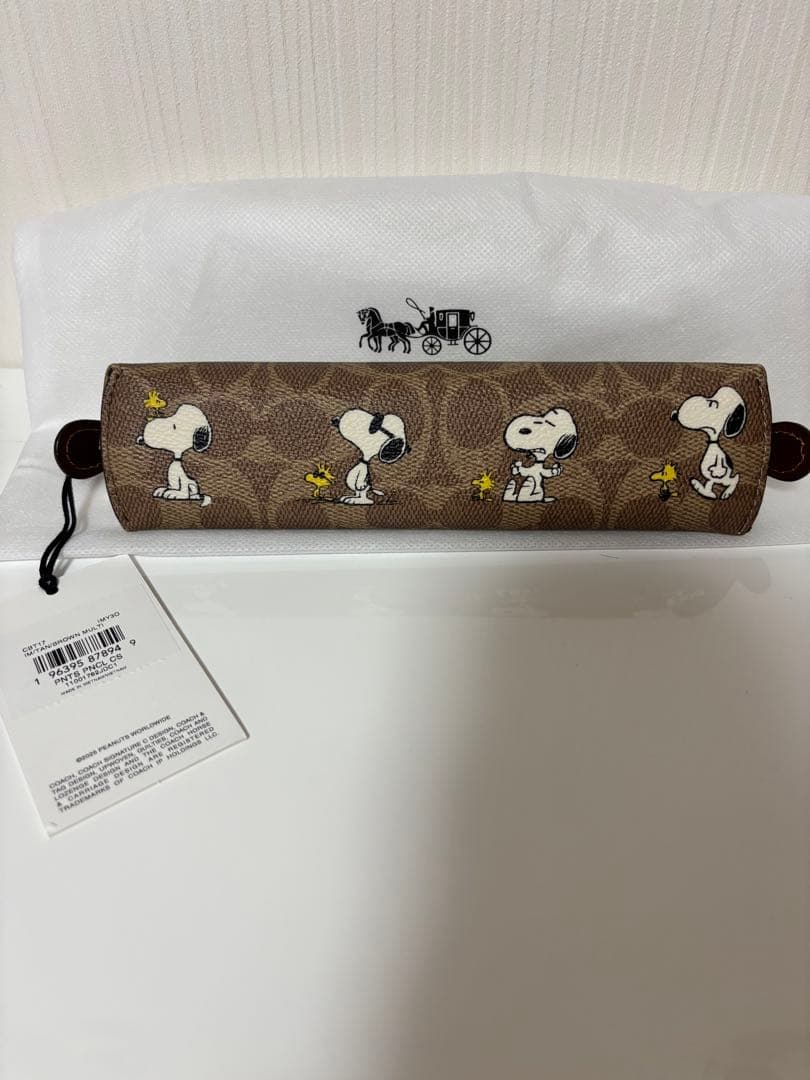COACH×スヌーピー コラボペンケース★正規品