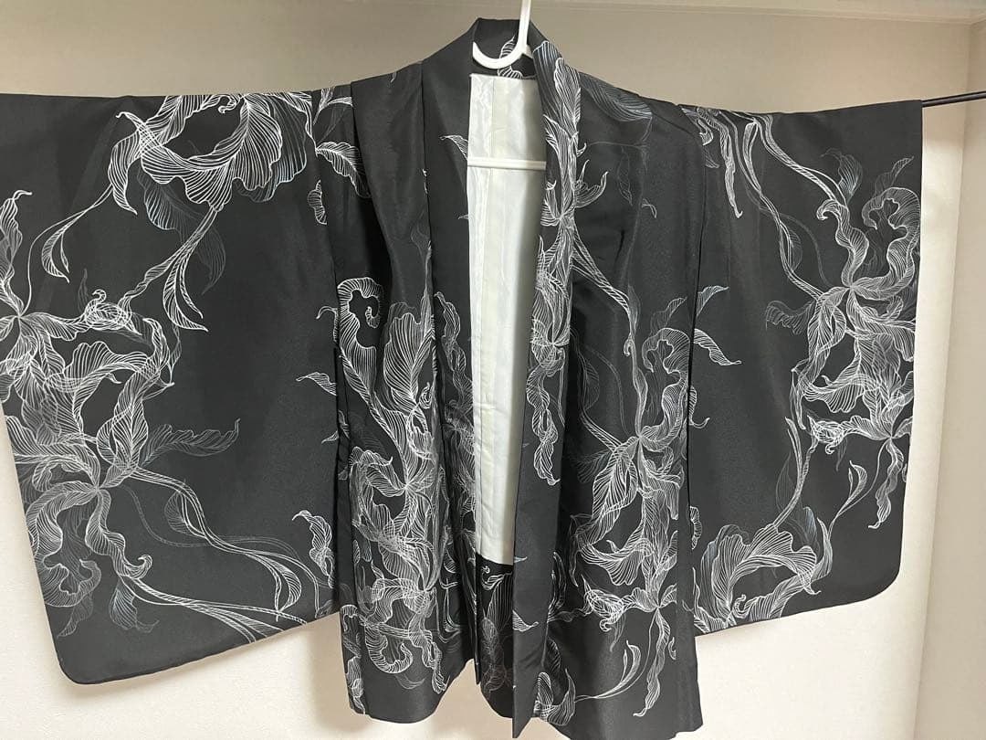 男児用着物セット 5歳 黒