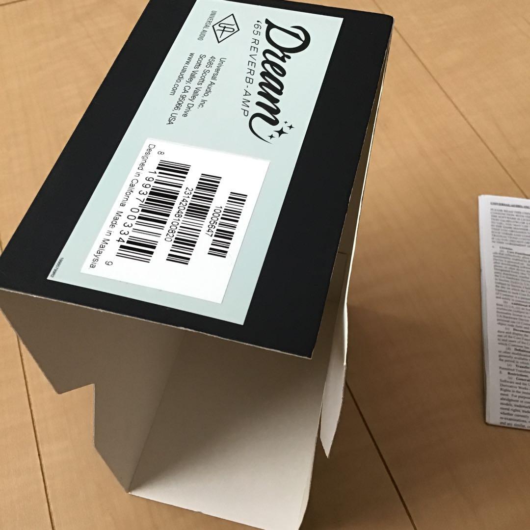 Dream 65 Reverb Amp 専用アダプター付