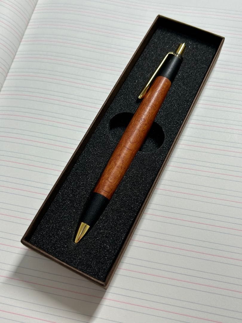 シーオーク シャーペン 0.5 真鍮 木製 ボナンペン