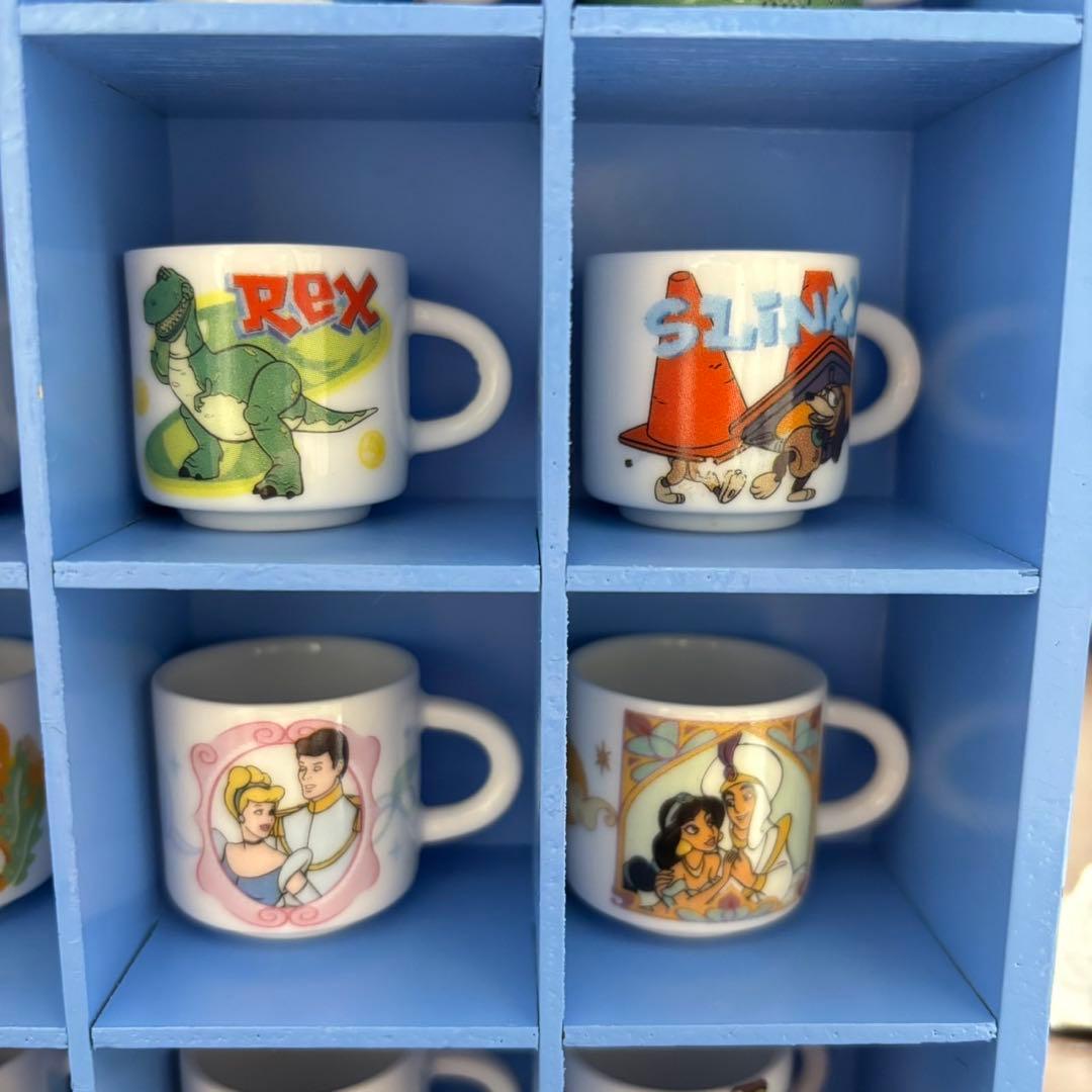 【廃盤】【美品】ディズニー ミニチュア・ギャラリー Disney ミニマグカップ