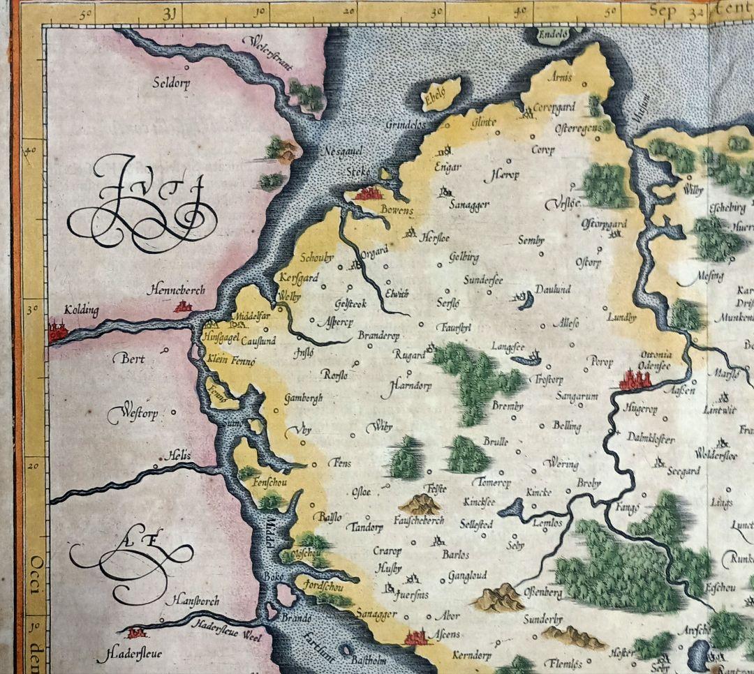 額装品　G.MERCATOR メルカトル　「FIONIA」デンマーク　稀少　美品