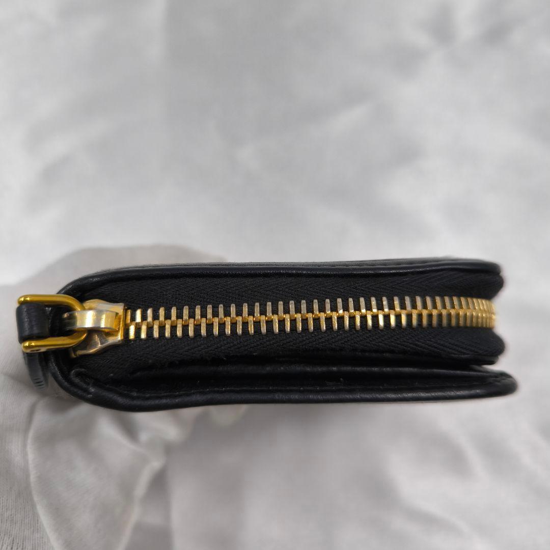 極美品!現行【PRADA】2つ折り財布 ヴィッテロムーブ 1ML522 黒