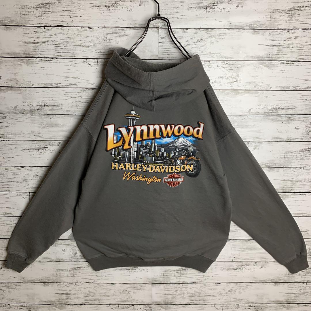 【即完モデル‼︎】ハーレーダビッドソン◎フルジップ パーカー C699