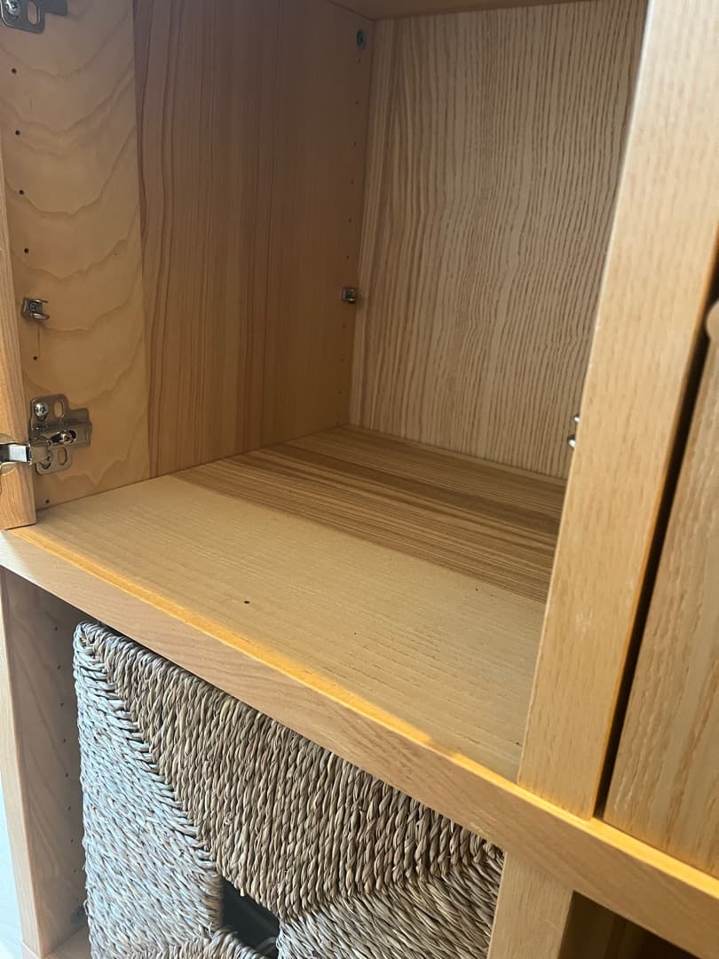 ikea trabyおよびKNIPSAバスケット