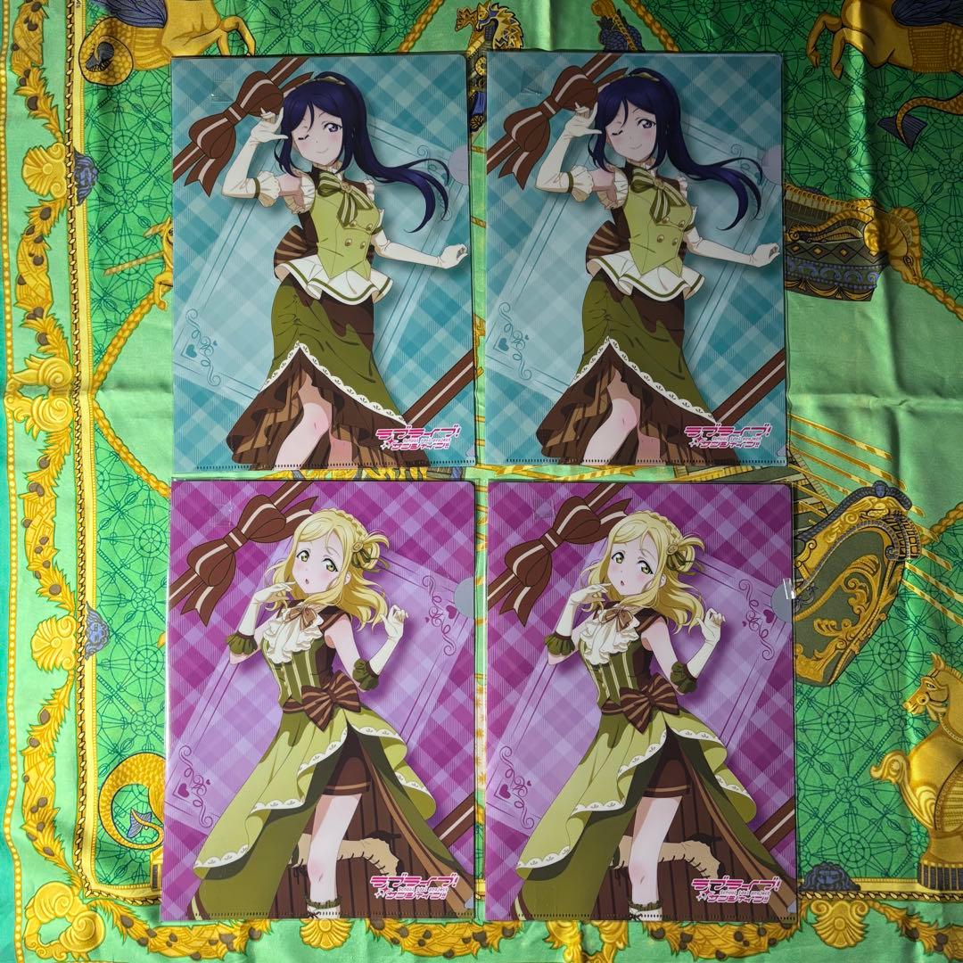 ラブライブ！サンシャイン!! A4クリアファイル 計12種16枚 セブンイレブン