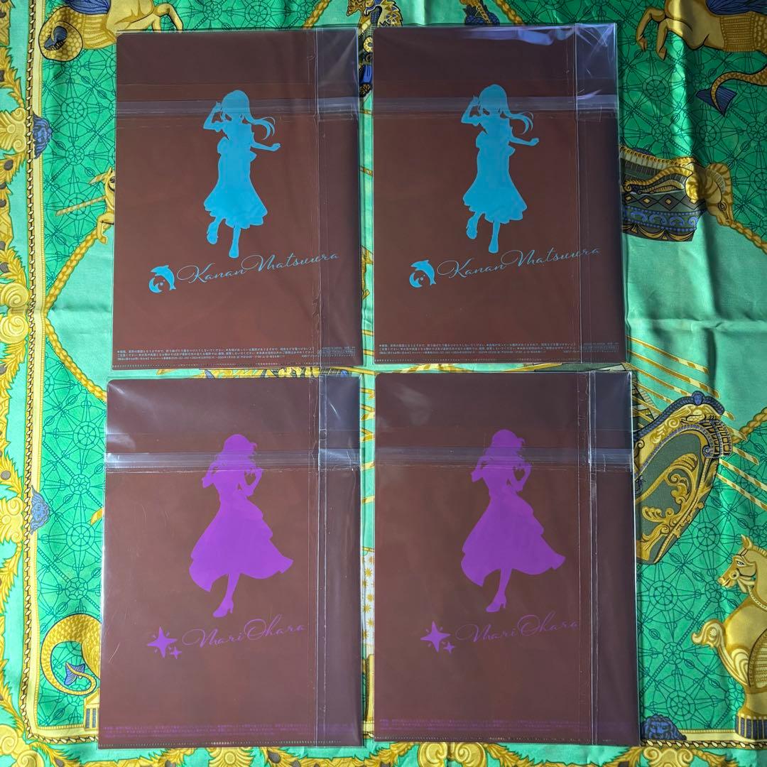 ラブライブ！サンシャイン!! A4クリアファイル 計12種16枚 セブンイレブン