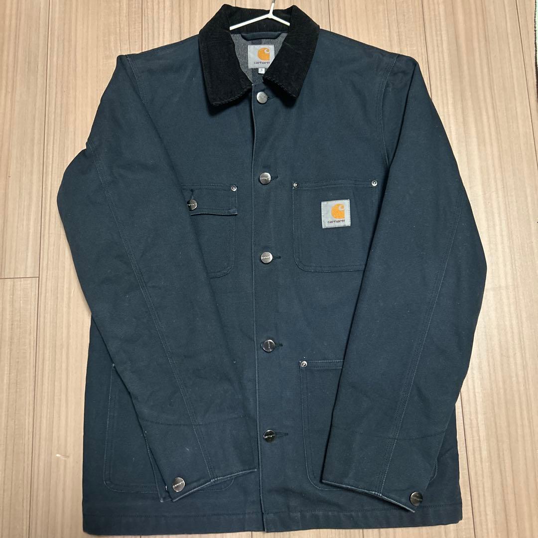 シ*る様 Carhartt ネイビー ジャケット