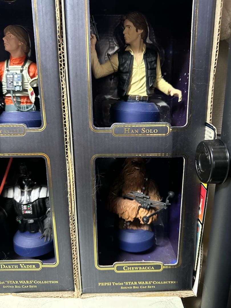 値下げ　スターウォーズSTARWARS サウンドビッグキャップコンプリート希少