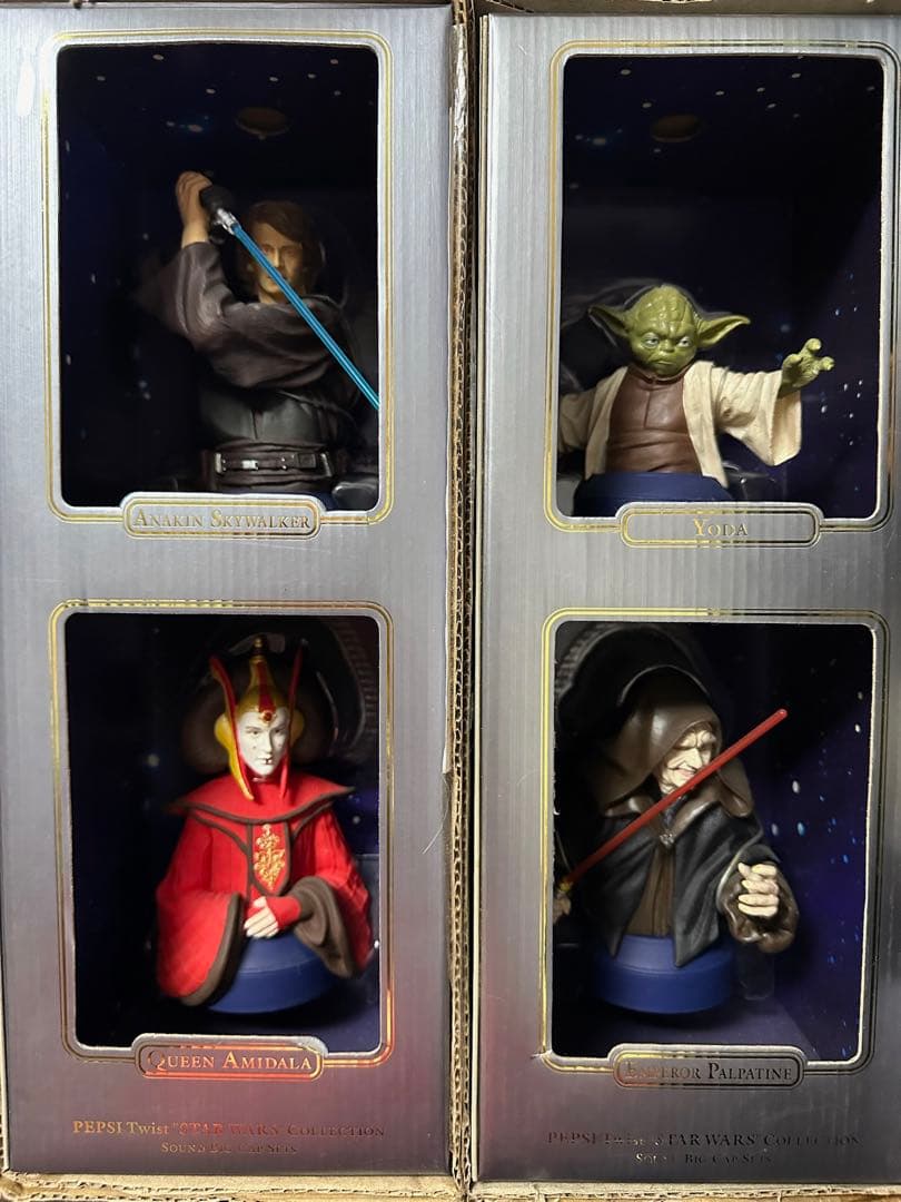 値下げ　スターウォーズSTARWARS サウンドビッグキャップコンプリート希少