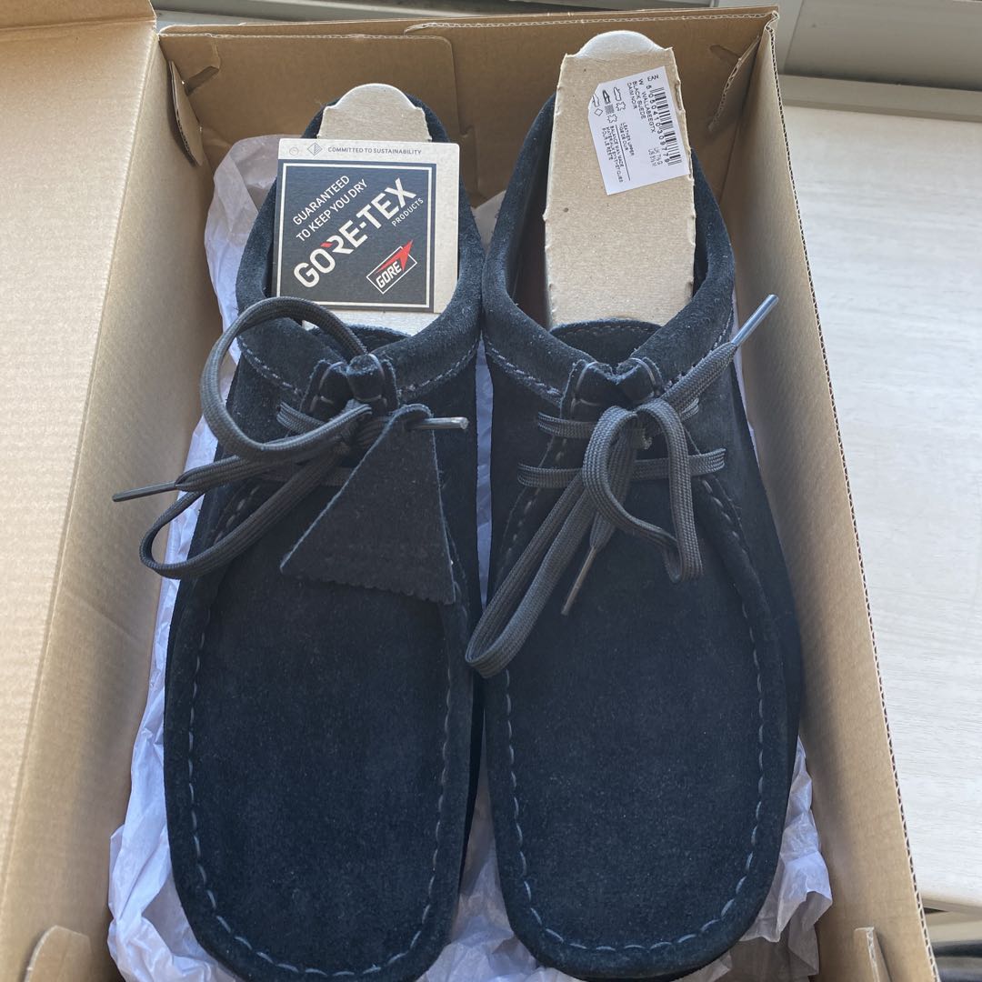 ★大人気★クラークスワラビー【GORETEX】黒　26.5cm
