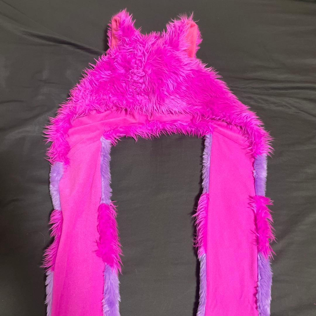 ディズニー　ファンキャップマフラー　チェシャ猫