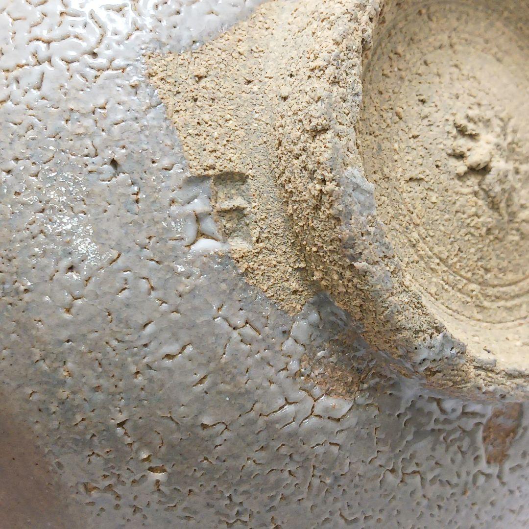 Y2951 茶道具 十三代 中里太郎右衛門(中里忠夫) 唐津焼茶碗 共箱　さ