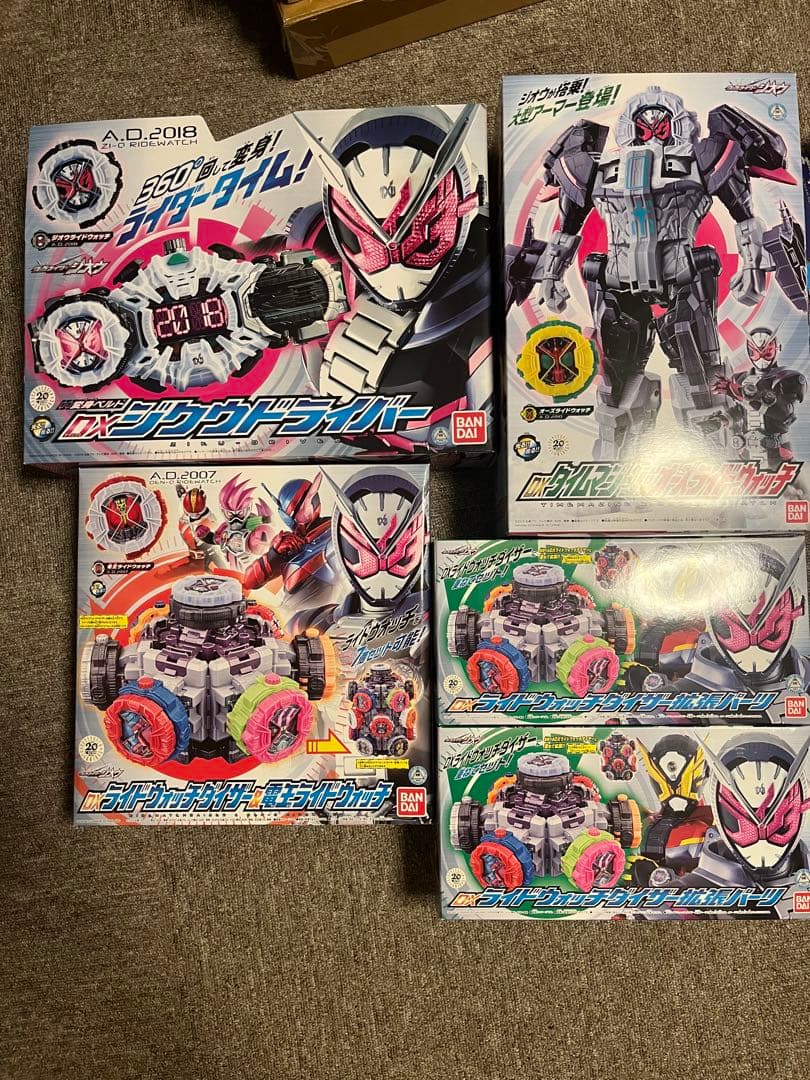 仮面ライダージオウ　ライドウォッチセット