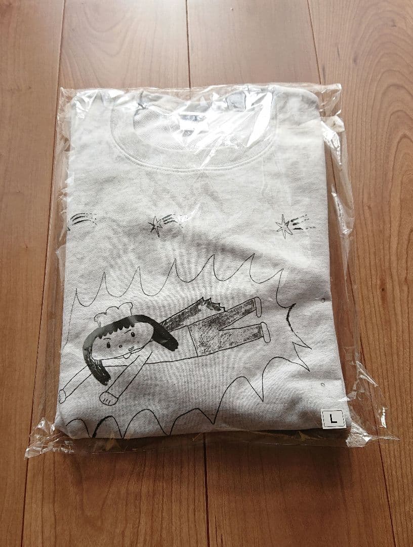 あいみょん ヘブンズベーカリー お助けスウェット L アッシュ 紙ナプキン